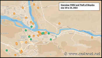 Kamloops RCMP say 31 thefts from cars, 9 bike thefts reported last week - Kamloops News - Castanet.net