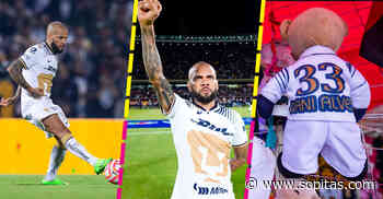 Los tenis carísimos y sus primeros tiros libres: Lo que no se vio del debut de Dani Alves con los Pumas - Sopitas.com