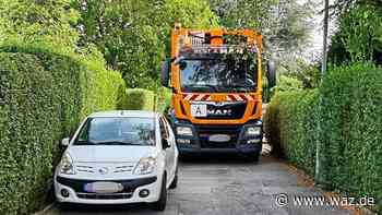 Essen: Mülltonnen bleiben wegen parkender Autos ungeleert - WAZ News