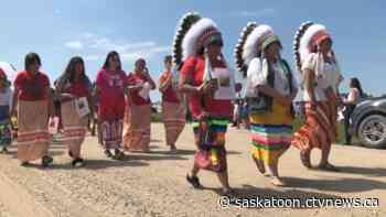 'We have to remain hopeful': Walk held in honour of missing Saskatoon woman and son - CTV News Saskatoon