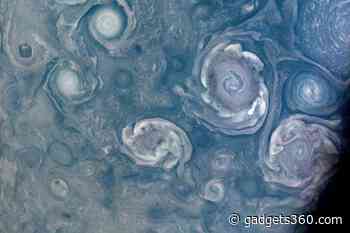 NASA’s Juno Mission Captures Huge Storms on Jupiter’s Surface