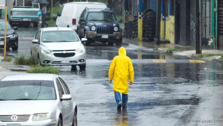 En Monterrey, Nuevo León, por fin llueve tras semanas de sequía; difunden videos e imágenes - Uno TV Noticias