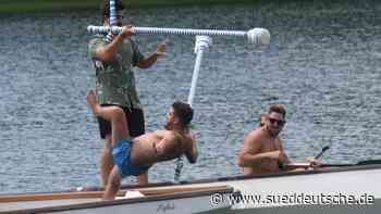 Karlsfeld: Fischerstechen auf dem Karlsfelder See - Dachau - Süddeutsche Zeitung - SZ.de