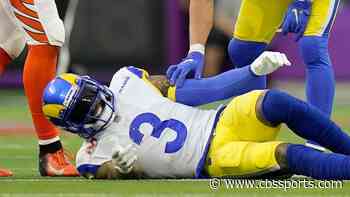 C.J. Uzomah believes Odell Beckham Jr. tore his ACL in the Super Bowl because of the field