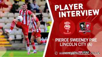 💬 Pierce Sweeney on Lincoln City test - News - Exeter City FC