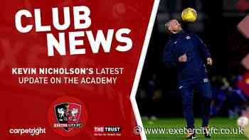 📝 Under-18s pre-season update: Part 3 - News - Exeter City FC