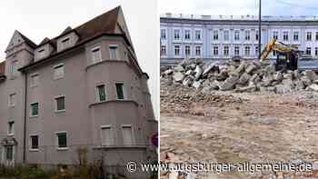 Ein weiteres historisches Wohngebäude ist in Augsburg verschwunden