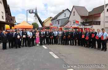FW VG Asbach: Nach Corona-Pause: Wehren treffen sich zum Feuerwehrtag / Feuerwehrtag der VG Asbach mit... - Presseportal.de