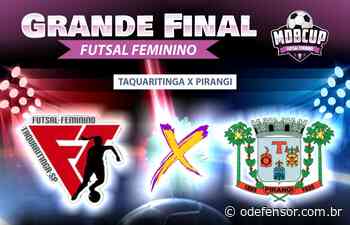 Título em jogo: Futsal feminino de Taquaritinga enfrenta Pirangi em Monte Alto - O Defensor