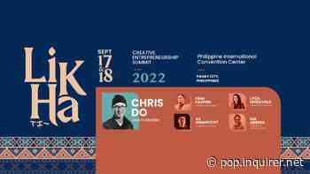Emmy award-winning designer Chris Do topbills Likha Creative Entrepreneur Summit in Manila - pop.inquirer.net