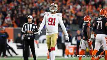 49ers' Armstead out 'few weeks' with knee sprain