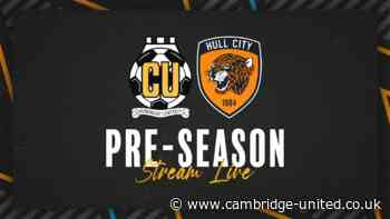 Stream final friendly vs Hull on Saturday - News - Cambridge United
