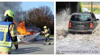 Was passiert, wenn die Feuerwehr selbst unter Wasser steht? Mega-Lache „Seimel-See“ sorgt für Diskussionen