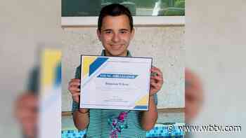 Brandon Wilson receives award for giving back to healthcare workers - WBTV