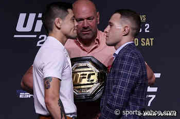UFC 277 video: Brandon Moreno, Kai Kara-France have friendly faceoff before interim title fight - Yahoo Sports