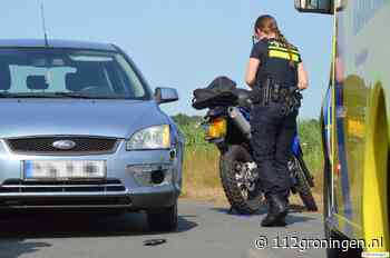 Motorrijder gewond bij aanrijding in Ommelanderwijk | 112Groningen, Actueel nieuws over de hulpverleningsdiensten uit Groningen - 112 Groningen