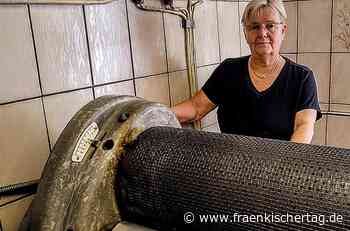 Warum sich Heißmangel-Inhaberin Christel Heinlein in Coburg von einem Brandschaden nicht entmutigen lässt. - Fränkischer Tag