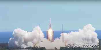 When and where will China's big rocket body fall to Earth this weekend?