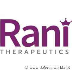 HC Wainwright Begins Coverage on Rani Therapeutics (NASDAQ:RANI) - Defense World