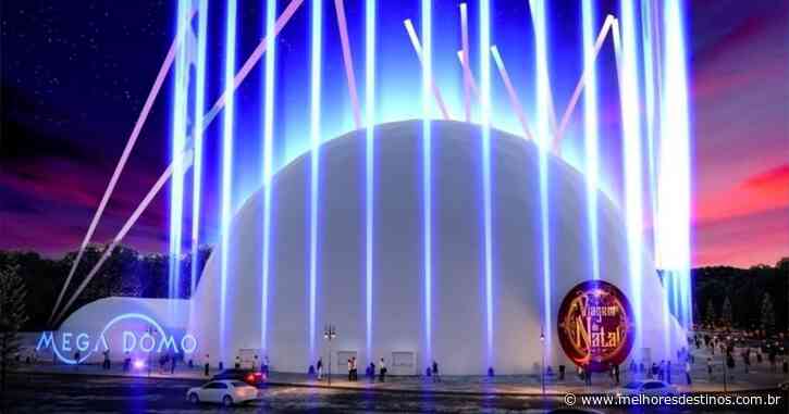 Canela terá esfera inflável com 30 metros de altura para espetáculos de Natal - Melhores Destinos