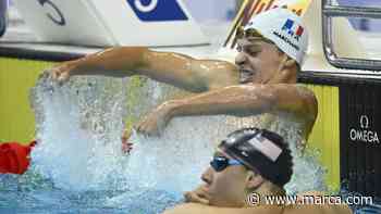 Leon Marchand y María de Valdés brillan en el Campeonato de España Open - MARCA.com