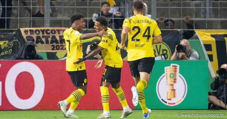 Dortmund komplettiert Favoritensiege in der ersten Runde