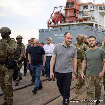 Selenskyj: Getreideexporte starten «heute oder morgen» - Radio Bonn / Rhein-Sieg - radiobonn.de