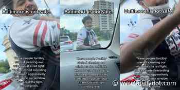 ‘They could have broken our window’: Woman films ‘squeegee man’ washing her car window at a red light, sparking debate about Baltimore’s safety - The Daily Dot