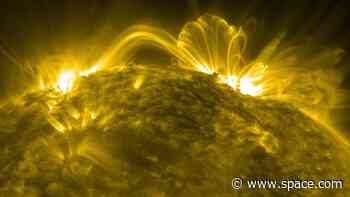 Some messy 'coronal loops' on the sun may be an optical illusion