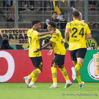 Dortmund komplettiert Favoritensiege in der ersten Runde - Radio Bonn / Rhein-Sieg - radiobonn.de