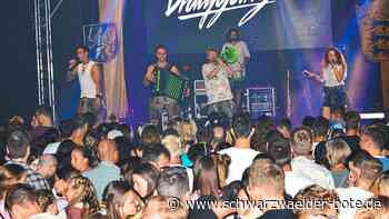 Jubiläum RV Edelweiß - Dämme brechen beim Festzeltabend mit den Draufgängern - Schwarzwälder Bote