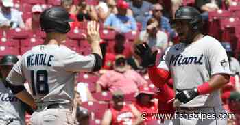 Marlins Rally for Comeback Win, Split Series in Cincinnati - Fish Stripes