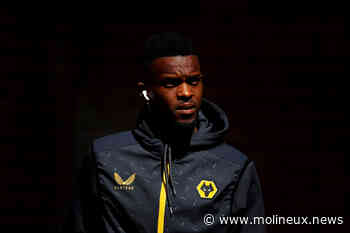 Nelson Semedo pictured with his Wolves teammates in training - Molineux News