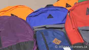 Backpack program is back at United Way Kingston - CTV News Ottawa