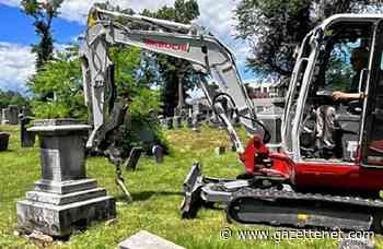 Headstone restoration project underway at Amherst's 18th-century West Cemetery - GazetteNET