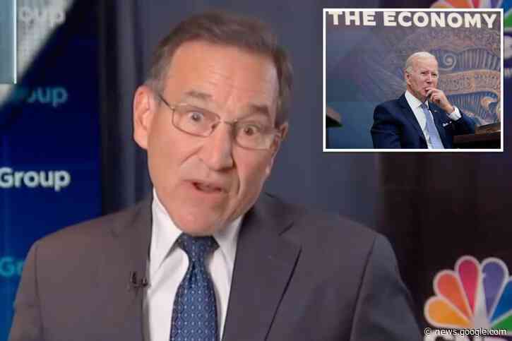 CNBC analyst Rick Santelli on surprise GDP drop that signaled recession: 'Oh, my gosh' - New York Post