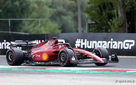 Formula 1, GP Ungheria: prime libere a Sainz, seconde a Leclerc - Sky Sport