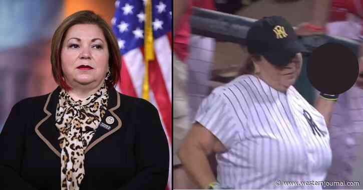 Poor Loser Dem Gives Republicans Middle Finger as She Jogs to Dugout at Charity Baseball Game