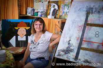 Marga Hermann aus Lahr verarbeitet in ihren Bildern Dinge, die sie sehr beschäftigen - Lahr - badische-zeitung.de