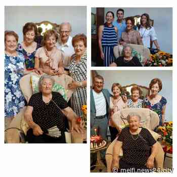 Complimenti ed auguri a Nonna Rosina che oggi compie 100 anni - Melfi News24 City