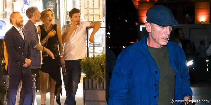 Daniel Craig, Taika Waititi & Rita Ora All Dine Out at Same Parisian Restaurant