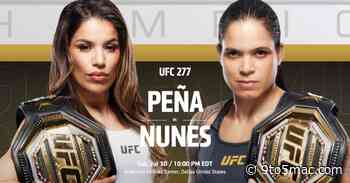 How to watch UFC 277 Peña vs Nunes on iPhone, Apple TV, web
