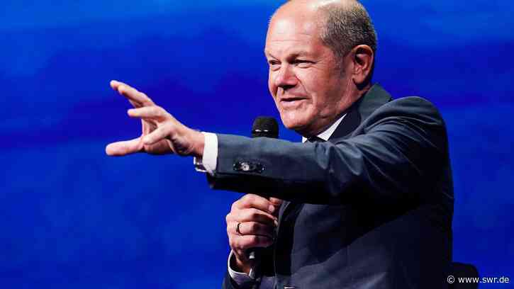 50 Jahre SAP: Bundeskanzler Scholz zu Gast in Mannheim - SWR Aktuell