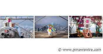 Empire State Building kooperiert mit Tipsy Scoop, um den Gästen des Observatoriums handwerklich hergestelltes Eis mit Schuss zu servieren