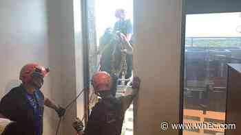 2 window washers rescued from Innovation Square Building