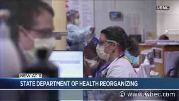 NYS Department of Health reorganizing