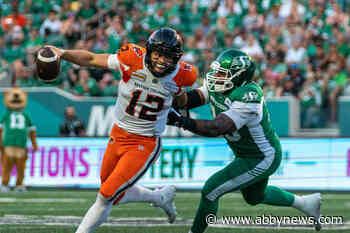 B.C. Lions rally for 32-17 win over Roughriders, match best start since 2007
