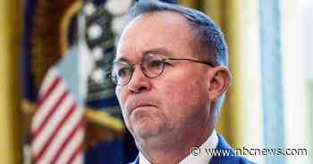 Mulvaney says Jan. 6 committee asked about text message he sent to RNC chair Ronna McDaniel days after 2020 election
