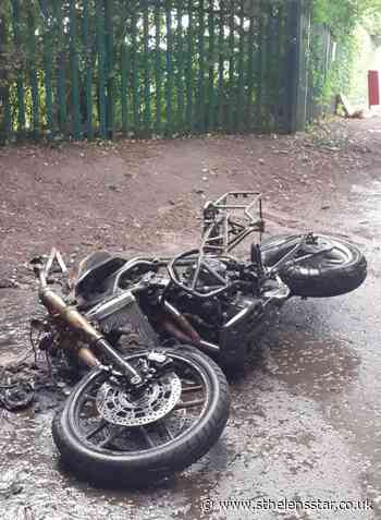 Firefighters put out motorbike fire in Newton-le-Willows - St Helens Star