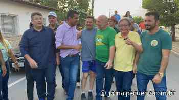 Lahesio Bonfim e Dr. Gutemberg são recebidos em Chapadinha com motocarreata – Jornal Pequeno - Jornal Pequeno